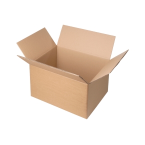Krabica z trojvrstvového kartónu 405x272x185 , klopová (0201) 